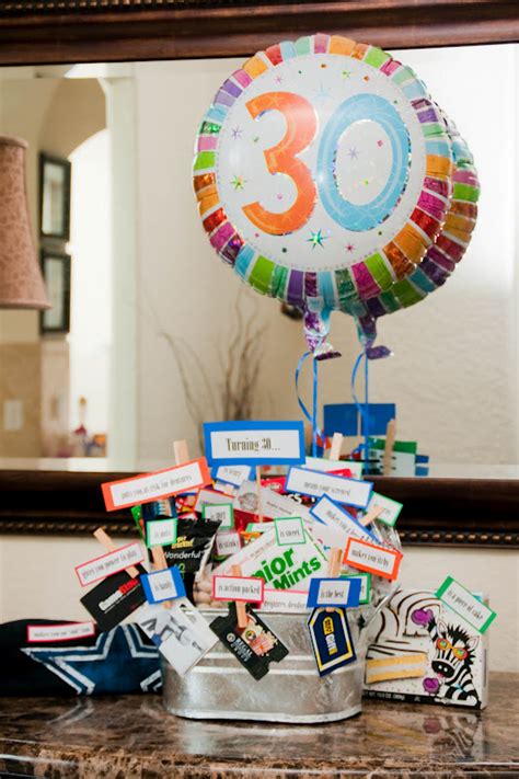 Pick a gift from this list or use it for a better idea about what you want to give your husband on his 30th birthday. The Sweatman Family: The Big 3-0