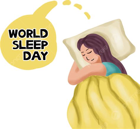 세계 수면 날 이벤트 Png 이미지 일러스트 세계 수면의 날 만화 삽화 잠자는 그림 Png 일러스트 및 Psd 이미지 무료
