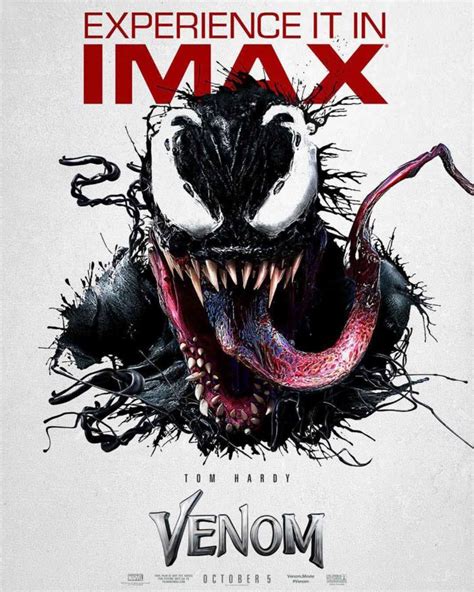 Mira El Nuevo Diseño De Póster Imax De Venom