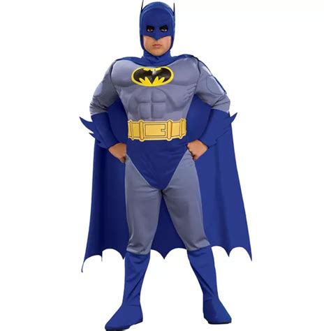 Little Boys Batman Muscle Costume The Brave And The Bold