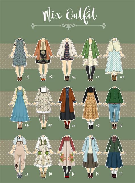 Closed Casual Outfit Adopts 09 By Rosariy On Deviantart Fashion