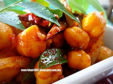 Resepi kacang kuda pedas ikan bilis, makan sekali pasti nak lagi! Air Tangan Reen Khan: Kacang Kuda Goreng Pedas