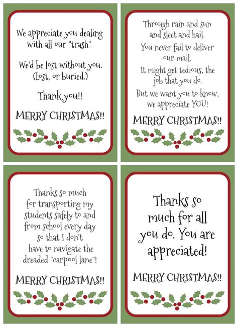 Free Printable Gratitude Christmas Tags Creations By Kara