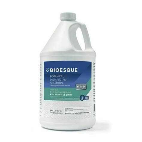 Bioesque Botanical Disinfectant Solution Gallon Picclick