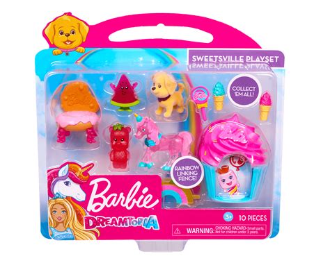 Barbie Dreamtopia Figure Sweetsville Playsets Multicolor Walmart Canada