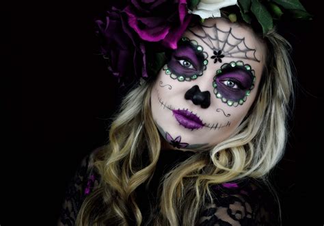 Sugar Skull Makeup Caveiras Mexicanas Maquiagem Caveira Mexicana Sugar Skull Face