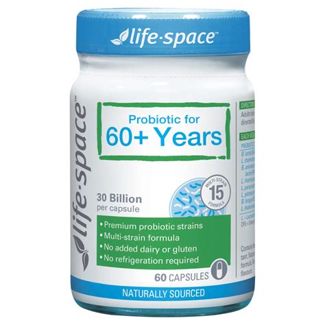 Life Space Probiotic For 60 Years Capsules 60 Pack Amals Discount