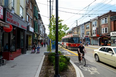 Roncesvalles avenue, which bisects the neighbourhood, is filled with chic boutiques, hip coffee spots, and even a sangria lounge fit for a girls' night. Shared Cycle Track Stop - National Association of City ...