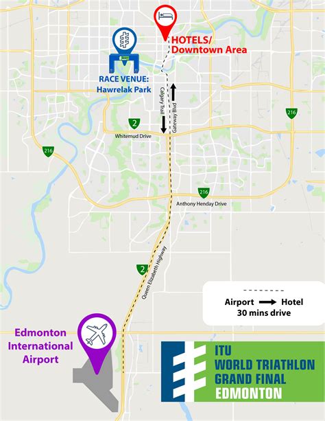 Edmonton City Maps 2021 World Triathlon Championship Finals Edmonton