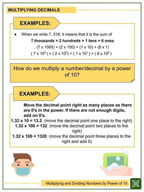 Multiplying And Dividing Numbers By Power Of 10 Worksheets2 Powers