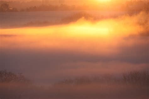 Free Images Landscape Sea Horizon Winter Cloud Sun Fog Sunrise