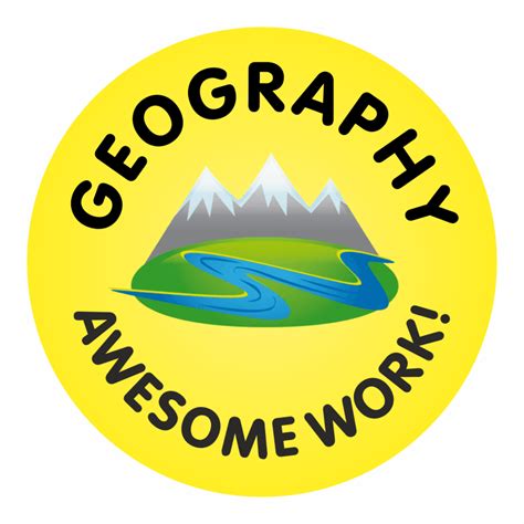 Geography Awesome Work Reward Praise Stickers