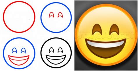 How To Draw Laughing Emoji How To Instructions