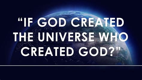 Creation God God Apologetics Universe