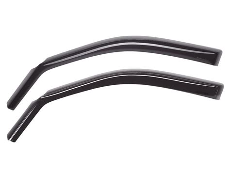 Dsi Automotive Weathertech Side Window Deflector Front Dark Tint