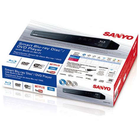 Sanyo Blu Ray Discdvd Player With Built In Wifi
