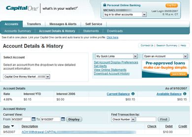 Can i deposit money on my capital one credit card. Capital One Direct Review @ Moneyspot.org