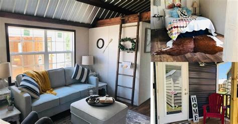 This Eclectic Shed Conversion Is The Ultimate Tiny House Design