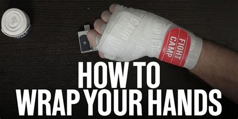 Wrapping Hands For Boxing Step By Step Guide Fightcamp
