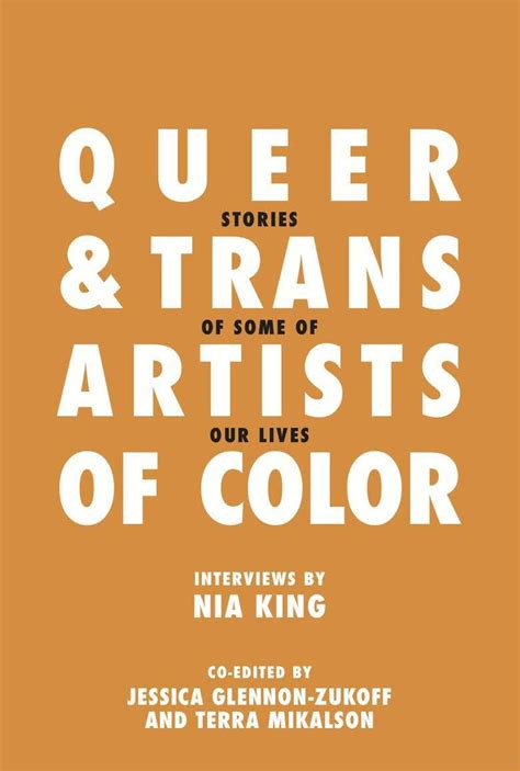 Book Cover For Queer And Trans Artists Of Color Freelancer