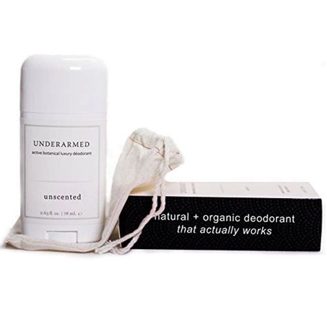 Natural Unscented Deodorant Stick That Works Aluminum Free Underarmed