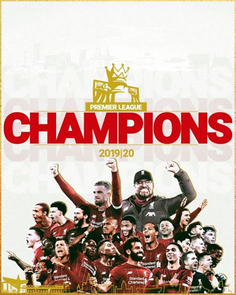 Complete table of premier league standings for the 2020/2021 season, plus access to tables from past seasons and other football leagues. Liverpool: Premier League Champions 2019-2020 — Noulakaz