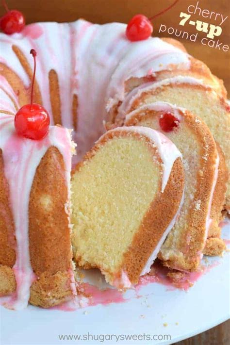 Cherry 7 Up Pound Cake Shugary Sweets