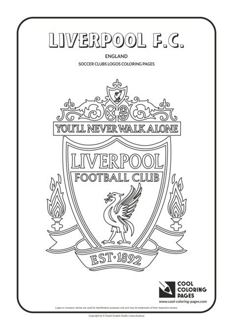 cool coloring pages liverpool fc logo coloring page cool coloring pages  educational