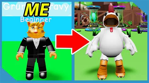 Becoming A Chicken In Roblox Youtube