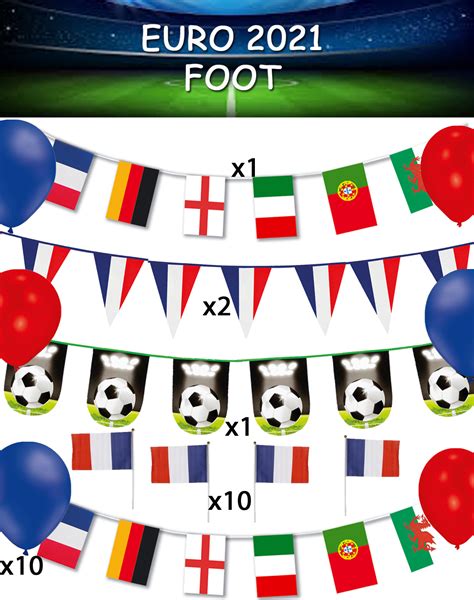 All of the sportsbooks listed come with the euro foot online approval rating so you know your funds are safe. kit de déco de l'euro 2021 de foot
