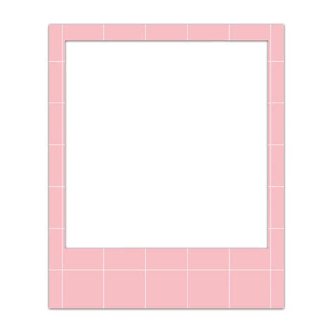 Aesthetic Tumblr Frame Png Overlays Transparent Polaroid Frame Png