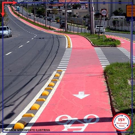 sinalização de trânsito ciclovia isv sinalização viária cotanet