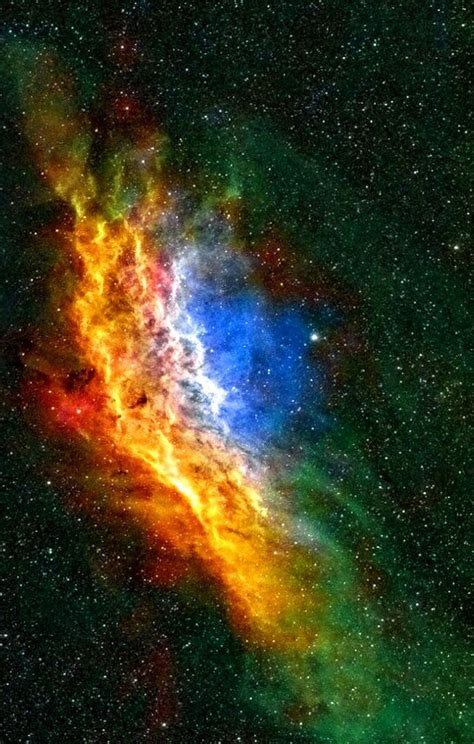 Spacecalifornias Star The California Nebula Ngc 1499 Is A Large