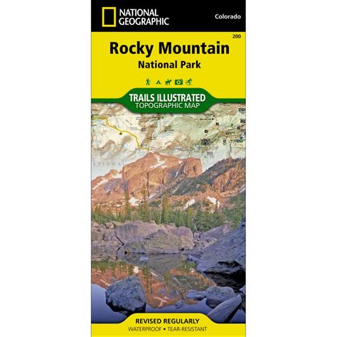 Rocky Mountain National Park Map Outdoors Geek