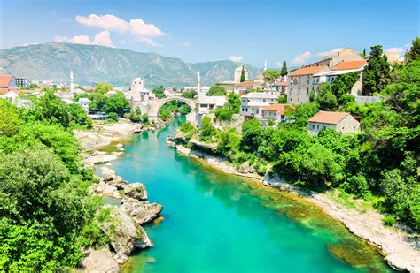 Discover The City Of Mostar And Its Old Bridge In Bosnia And