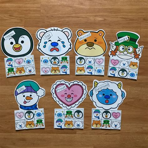Winter Emotions Sorting Mats | Sorting activities, Early ...