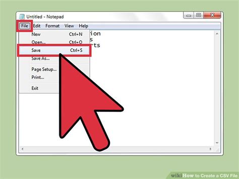 How To Create A Csv File 12 Steps With Pictures Wikihow