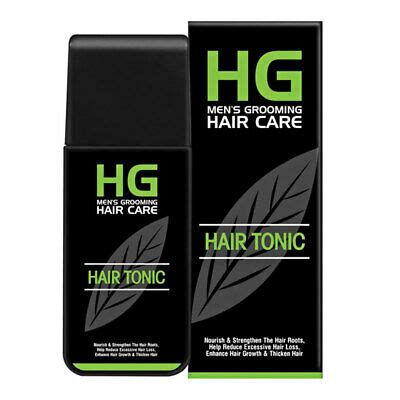 So, you don't have to worry about hair loss due to excess sebum production. HG Men's Grooming Hair Tonic Reduce White Hair Dandruff ...