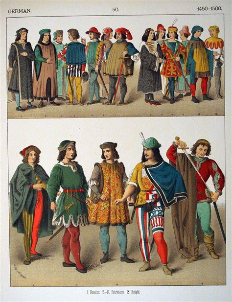 Medieval Clothing Styles By Region And Period