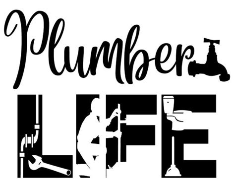 Plumber Life Svg Cutting File For The Cricut Etsy
