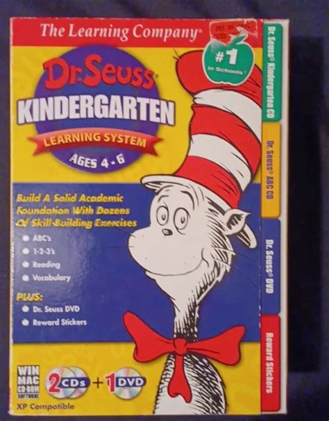 Dr Seuss Preschool Cd Rom Ages 2 4 For Windows Xp Learning Company