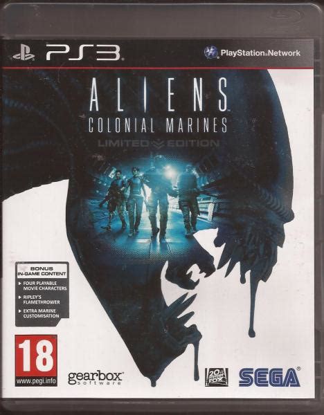 Aliens Colonial Marines Used Playstation