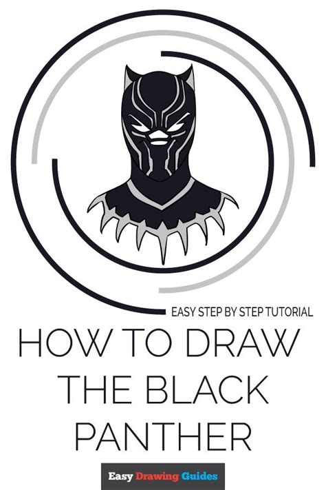 Learn How To Draw Black Panther Easy Step By Step Drawing Tutorial For