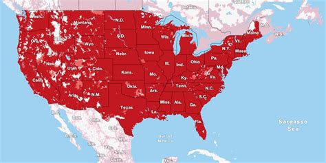 Verizon Coverage Map Map Mala Sorcha