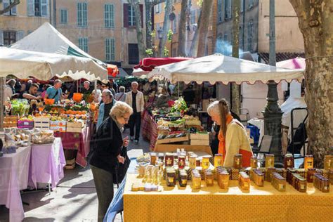 Market Aix En Provence Bouches Du Rhone Provence Provence Alpes