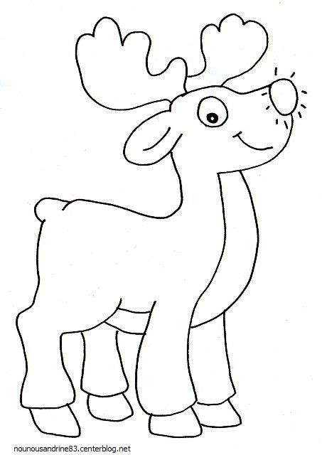 activité manuelle  le petit renne du père noel  Dessin de noel facile