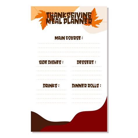 10 Best Printable Blank Templates For Thanksgiving Pdf For Free At