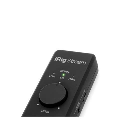 Ik Multimedia Irig Stream Interface Audio Pour Le Streaming Gear Music