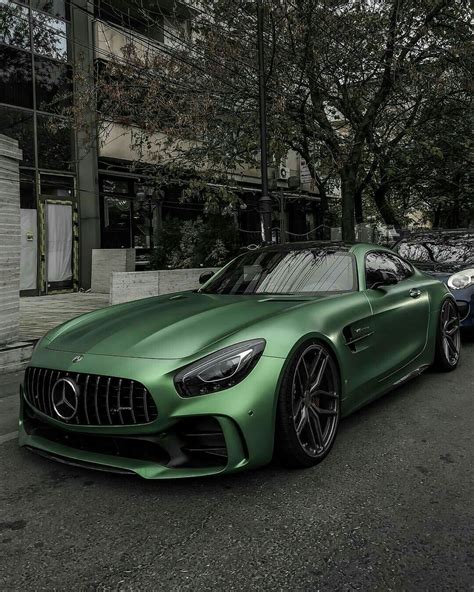 Mercedes Amg Gt R Finished In Matte Green