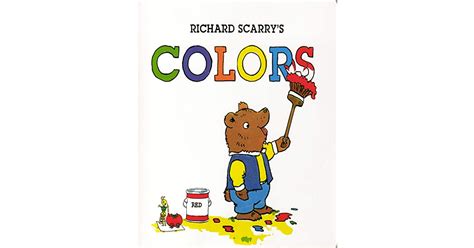 Books , kids , parenting , reading. Richard Scarry's Colors: Children 5-8 years old must read ...